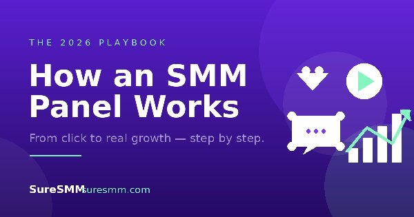 How Does an SMM Panel Work? The 2026 Playbook for Social Media Growth
